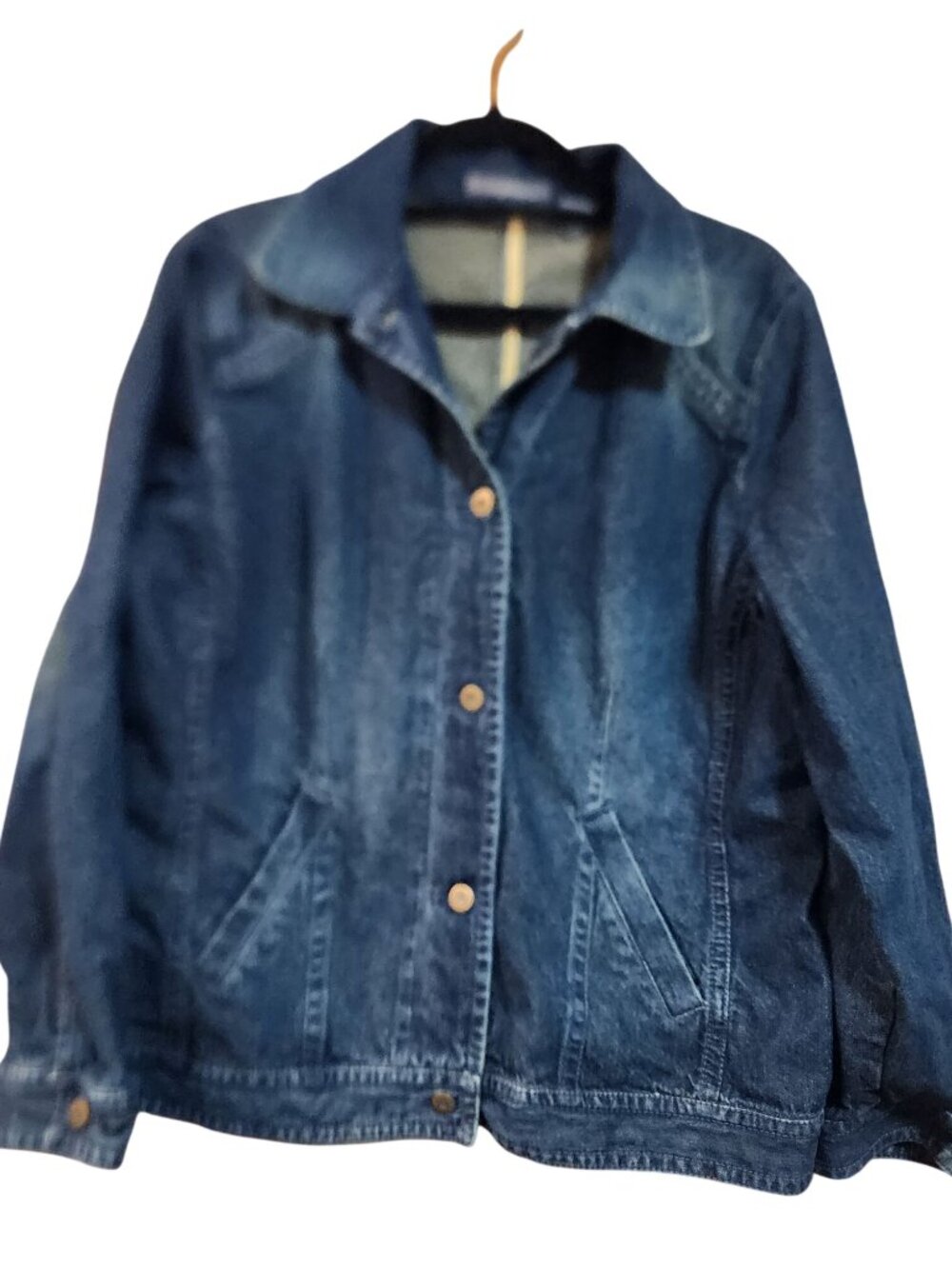 Liz Claiborne Denim Jean Barn Coat Jacket Womens size 1X